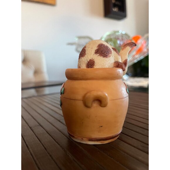 American Greeting Cards Pet Tales AGC “Treasure Hunt” 3.5” Tall Cat Figurine - Picture 3 of 7